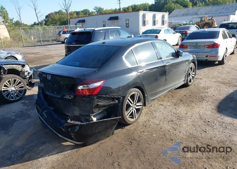 2016 Honda Accord Touring из США, поврежденный, VIN 1HGCR3F97GA028247